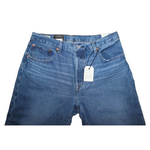 nwt LEVI'S® Premium 501 The Original ‘90s Mid-Rise Straight-Leg Blue Jean (31) - Picture 3 of 16